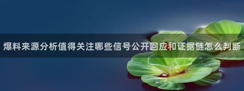 91吃瓜事件爆料:爆料来源分析值得关注哪些信号公开回应和证据链怎么判断